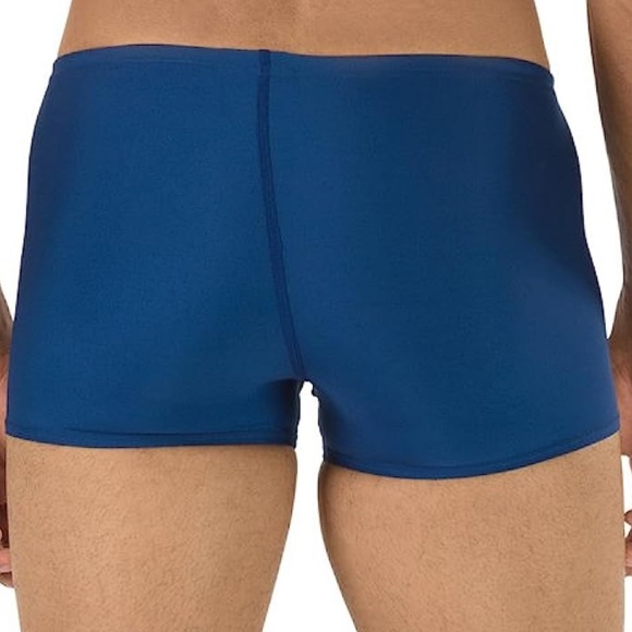 Speedo Swim Speedo Mens Swimsuit Square Leg Endurance Solid In Navy